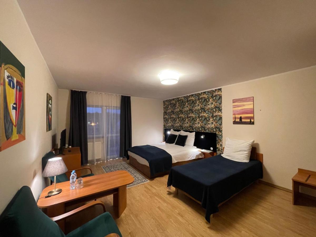 Hotel Gołąbek Łeba Buitenkant foto