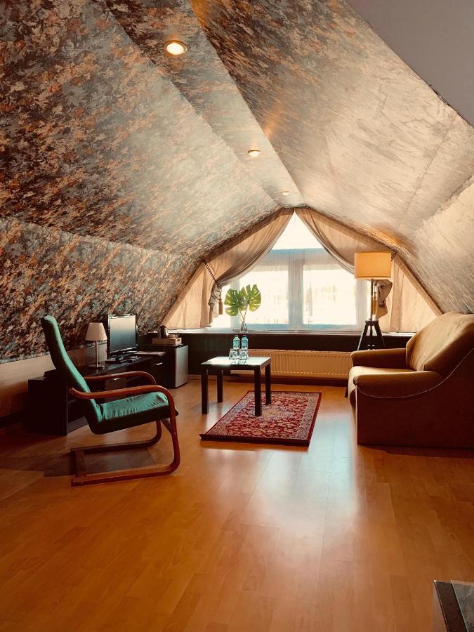 Hotel Gołąbek Łeba Buitenkant foto